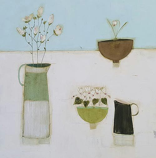 Eithne  Roberts - White magnolia jug